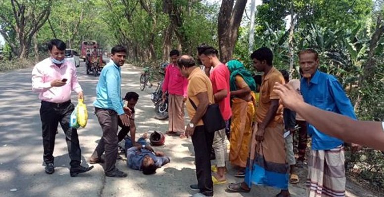 শৈলকুপায় প্রাইভেটকার ও মোটরসাইকেলের মুখোমুখি সংঘর্ষে যুবক নিহত