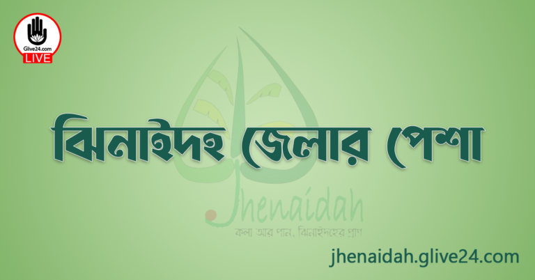 ঝিনাইদহ জেলার পেশা